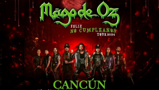 Mago de Oz en Cancún presentando el Tour Feliz No Cumpleaños