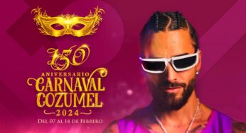 Amigos Invisibles y Maluma en el Carnaval de Cozumel 2024