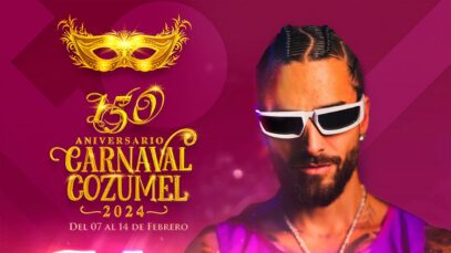 Amigos Invisibles y Maluma en el Carnaval de Cozumel 2024