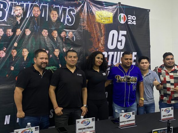 Todo listo para el concierto de Banda MS en Cancún este 5 de octubre