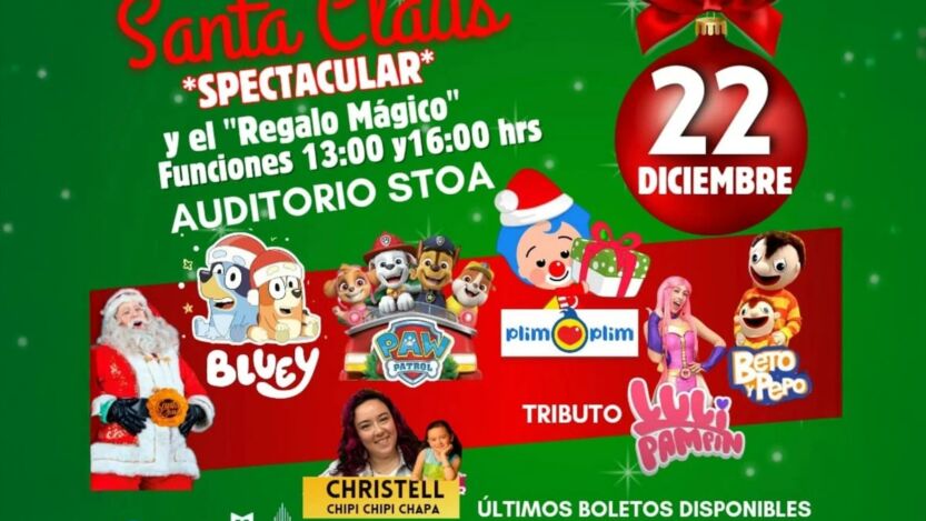 ¡Santa Claus en Cancún! Vive la Magia Navideña en el Show del Año