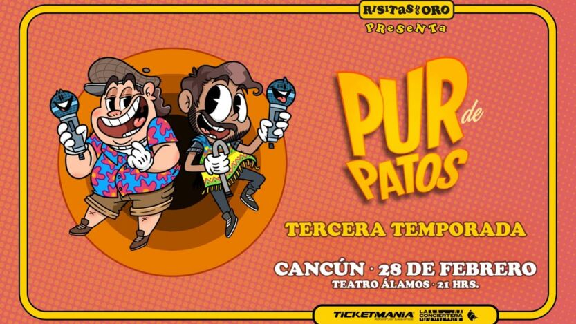 Pur de Patos llega a Cancún este 28 de febrero