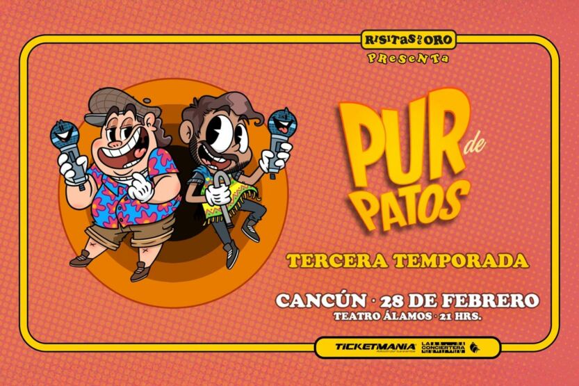 Pur de Patos llega a Cancún este 28 de febrero