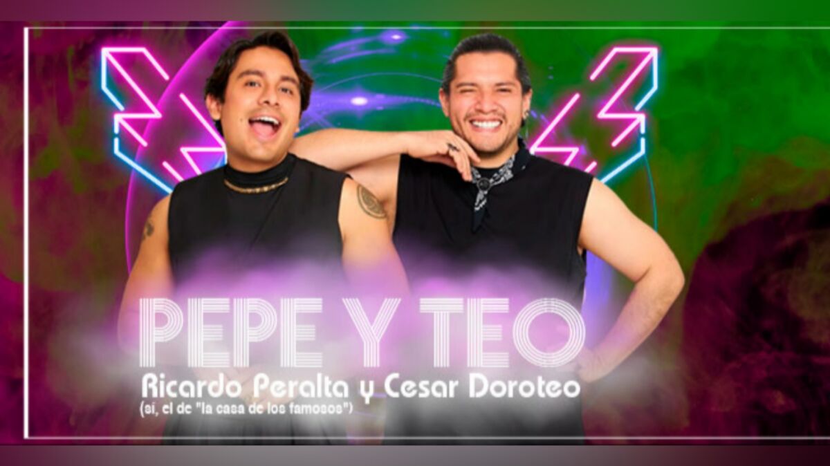 Pepe y Teo en Cancún presentando su “Infames Tour” este 19 de septiembre
