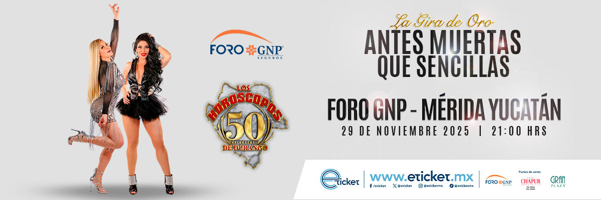 Horóscopos de Durango en Mérida celebrando su 50 aniversario
