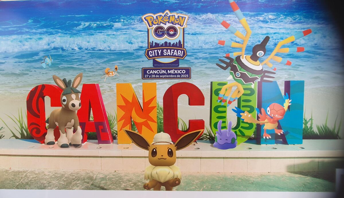 Llega a Cancún el City Safari de Pokémon GO los días 27 y 28 de septiembre