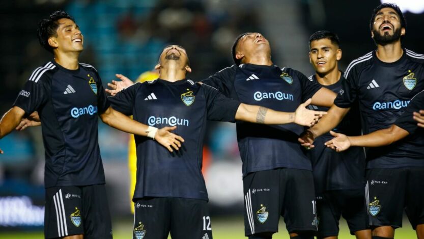 Con tremenda goliza Cancún FC logra su cuarto triunfo consecutivo