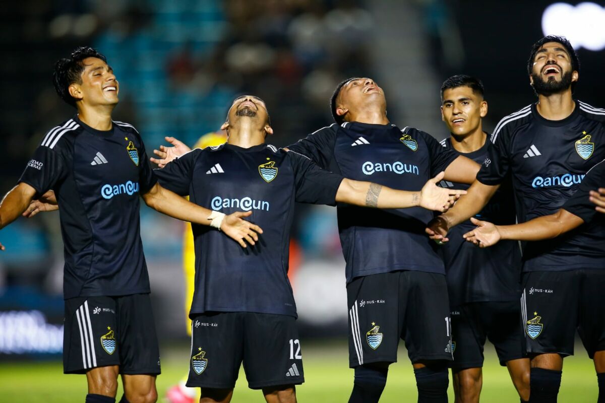 Con tremenda goliza Cancún FC logra su cuarto triunfo consecutivo