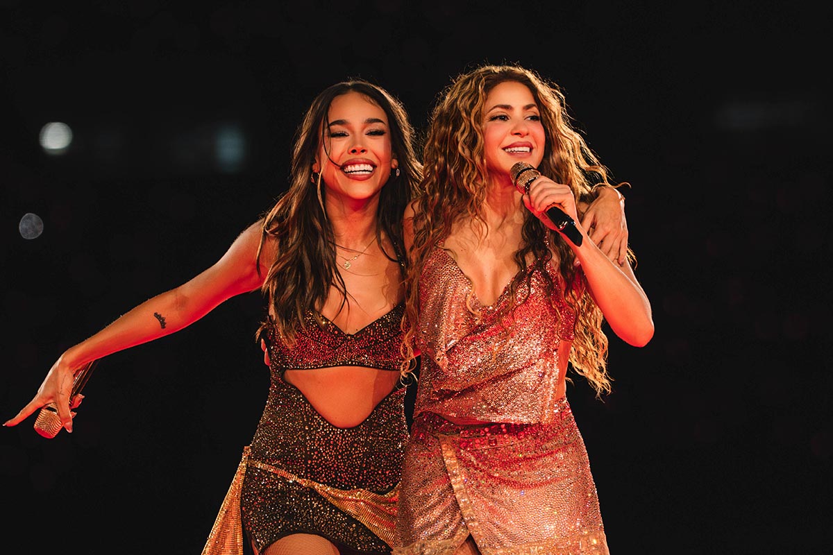 Danna Makes History Alongside Shakira at Mexico City’s Estadio GNP