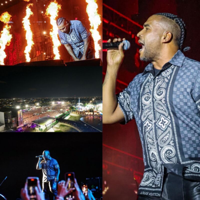 Don Omar canta ante 358 mil personas en la FENAPO 2025 y hace historia en San Luis Potosí