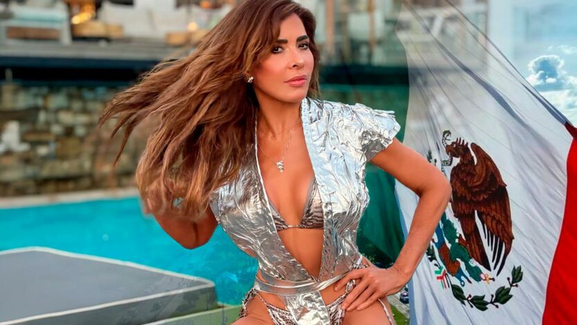 Gloria Trevi en Cancún este 15 de septiembre luego del Grito de Independencia