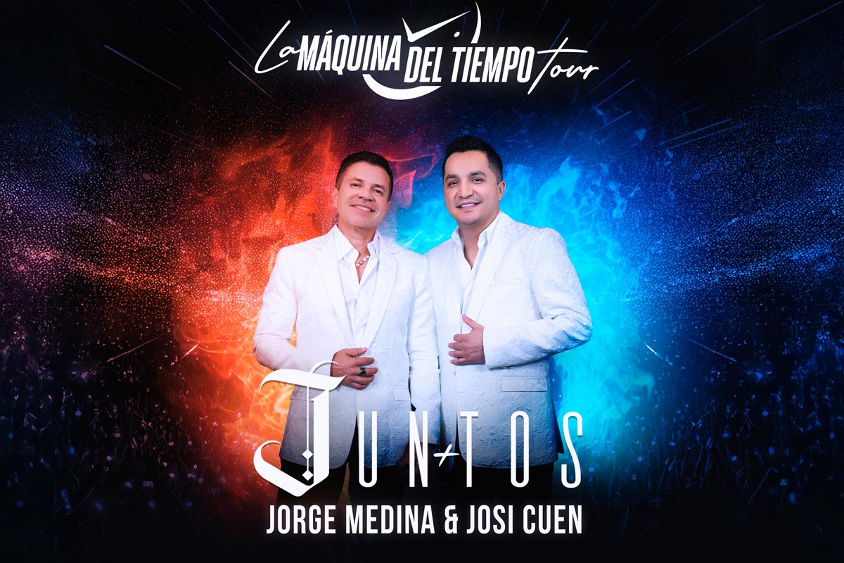 Jorge Medina y Josi Cuen regresan a Cancún con La Máquina del Tiempo Tour