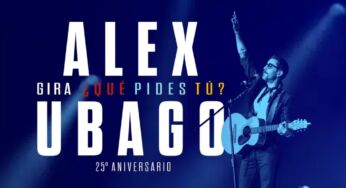 Álex Ubago en Cancún: el 10 de mayo celebrando 25 años de “¿Qué pides tú?”