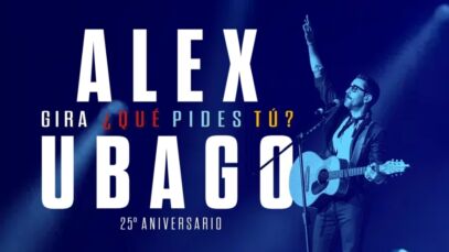 Álex Ubago en Cancún: el 10 de mayo celebrando 25° años de “¿Qué pides tú?”