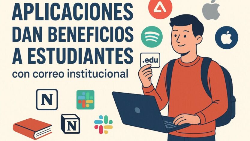 Beneficios para estudiantes: Adobe, Microsoft 365, Spotify y mucho más