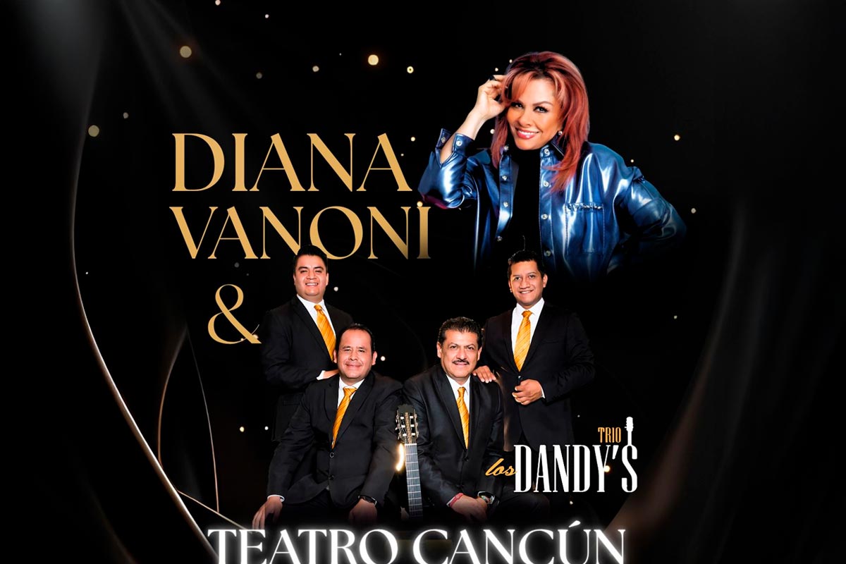 Diana Vanoni y Trío Los Dandy’s en Cancún: Una noche de romanticismo