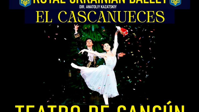 “El Cascanueces” del Royal Ukrainian Ballet llega a Cancún este 4 de diciembre de 2025