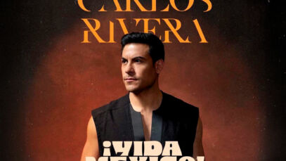 Carlos Rivera en Cancún: el “VIDA MÉXICO Tour” llegará a la Plaza de Toros en mayo de 2026