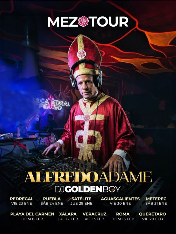 Alfredo Adame Brings His Wild DJ Set to Playa del Carmen at Mezontle Bar