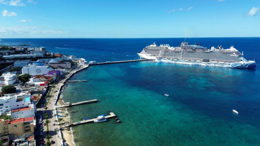 Cozumel inicia 2026 con un sólido impulso en el turismo de cruceros