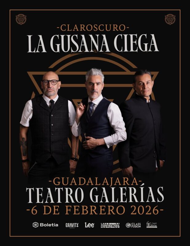 Gira Gusana Ciega en México este 2026