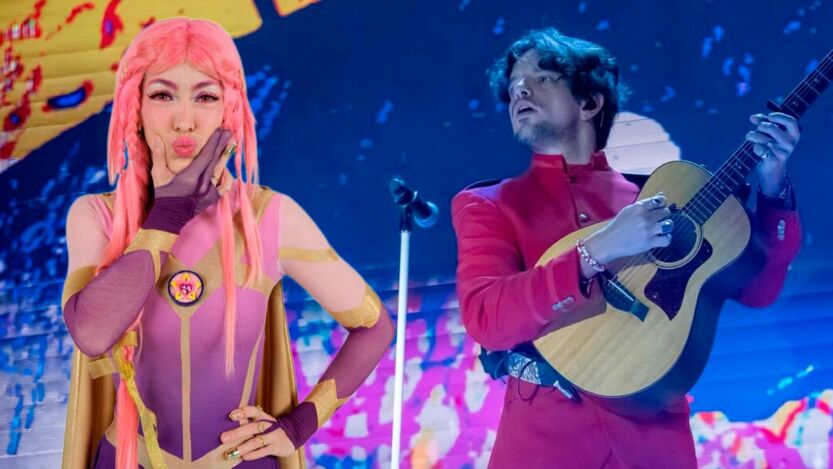 Lasso y Luli Pampín en el Pre Carnaval de Cozumel 2026