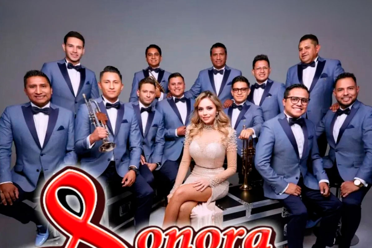 La Sonora Santanera de Carlos Colorado con María Fernanda en Cancún este 7 de febrero