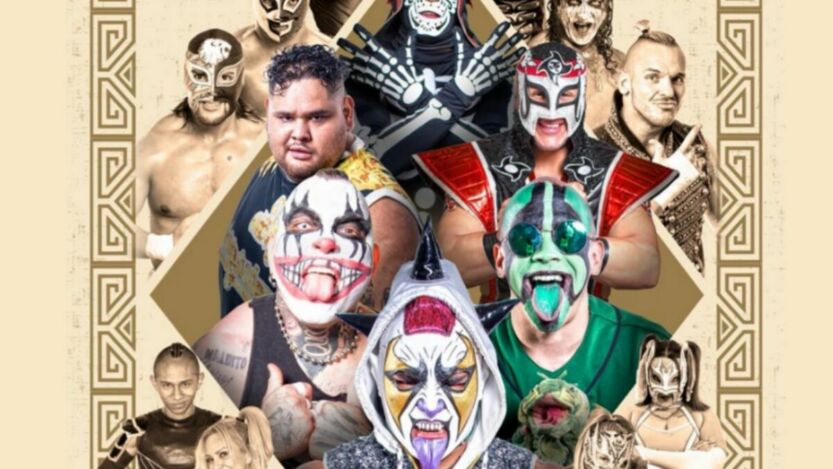 Lucha Libre AAA llega a Cancún con Psycho Clown, Pagano y la Nueva Generación Dinamita en el Poliforum