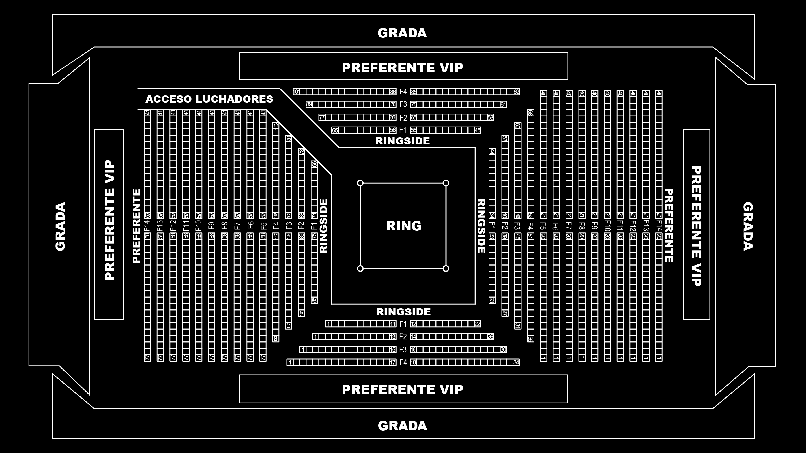 Los boletos ya están disponibles en la plataforma web de Mis Tickets, clic aquí, en diferentes zonas y precios. Las primeras filas cercanas al ring van desde los $800 pesos hasta los $1,380.00 MXN. Para quienes prefieren una experiencia cómoda con buena visibilidad, están disponibles las zonas Preferente y Preferente VIP, ambas con un precio de $580 pesos, mientras que la opción más accesible es la zona de Gradas, con boletos desde $350 pesos.