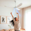 Ventilador de techo potente: la opción práctica para mantener frescas grandes áreas