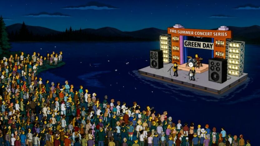 Los Simpson vuelven a hacerlo: Concierto de Morat en Laguna Nichupté