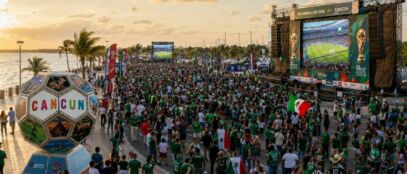 Fut Fest en el Caribe Mexicano: Cancún, Tulum, Cozumel, Isla Mujeres y Bacalar vivirán el debut de México en el Mundial 2026