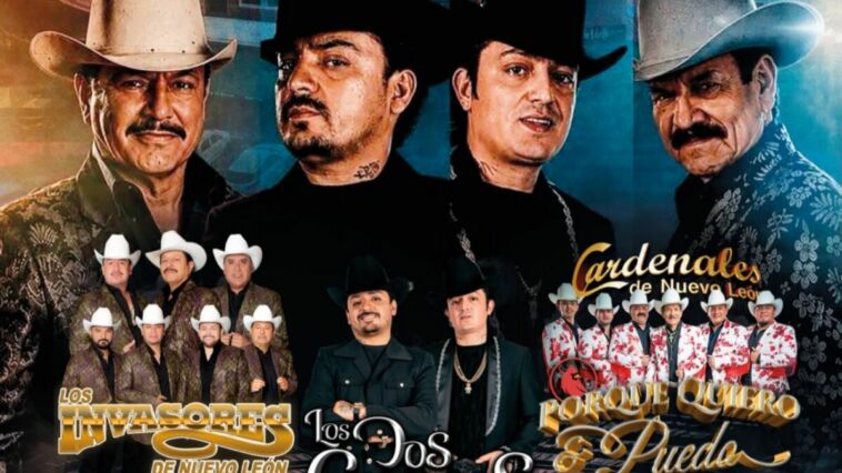 Los Dos Carnales en Cancún este 2026 con el “Duelo de Acordeones” en la Plaza de Toros