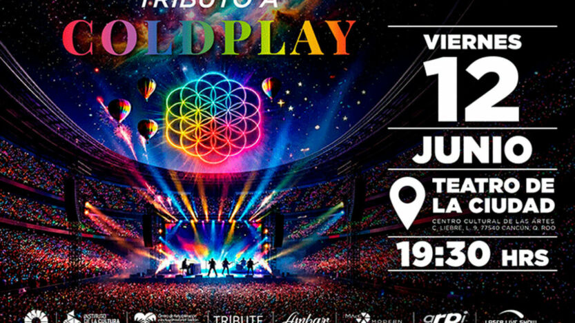 Tributo a Coldplay en Cancún: concierto a beneficio del CRIT Quintana Roo