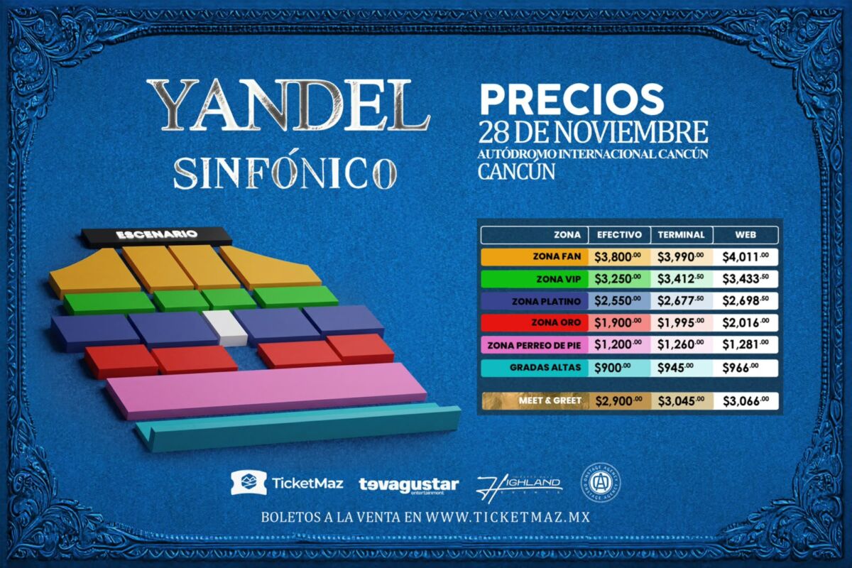 Yandel Sinfónico en Cancún: anuncian concierto en el Autódromo Internacional