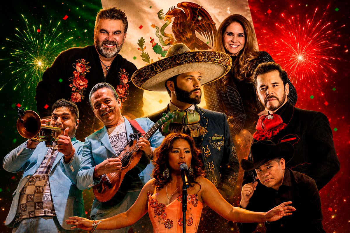 Lucero y Mijares, Leonardo Aguilar y Super Lamas este 15 de septiembre en los festejos en Quintana Roo