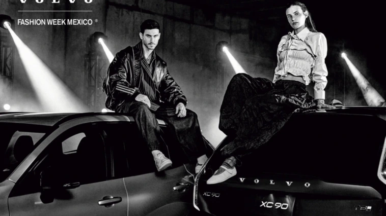 Macarena Achaga y Alejandro Speitzer protagonizan la nueva campaña de Volvo Fashion Week México