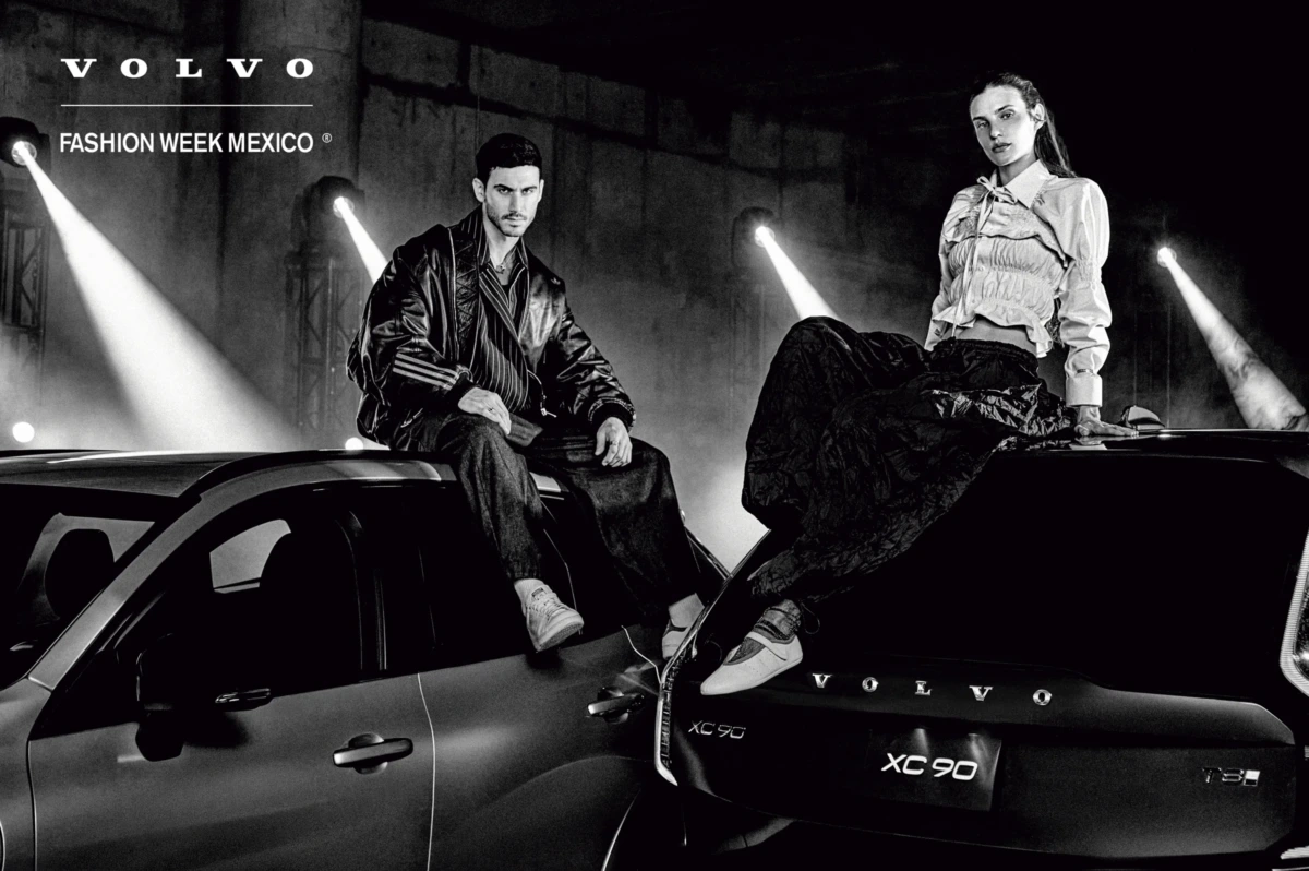 Macarena Achaga y Alejandro Speitzer protagonizan la nueva campaña de Volvo Fashion Week México